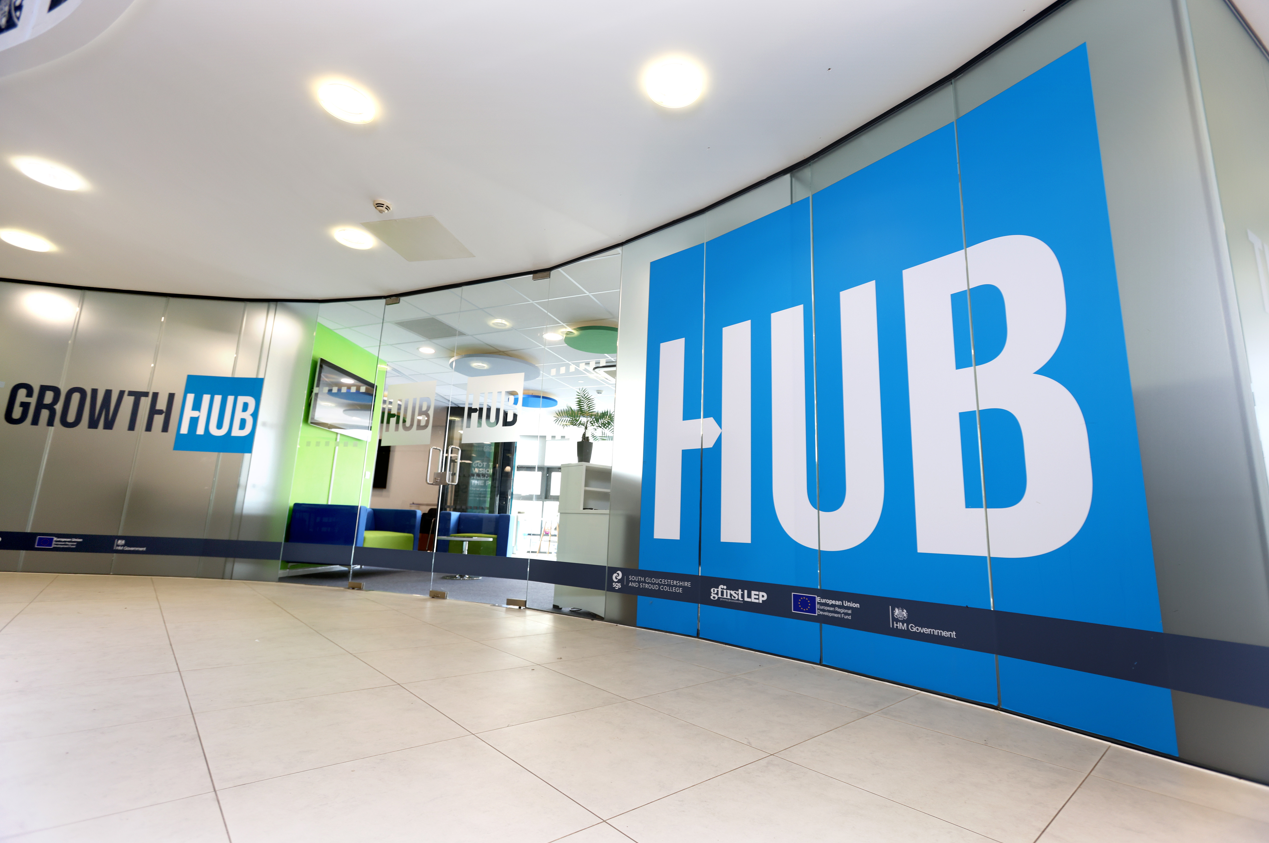 entrance to the growth hub stroud
