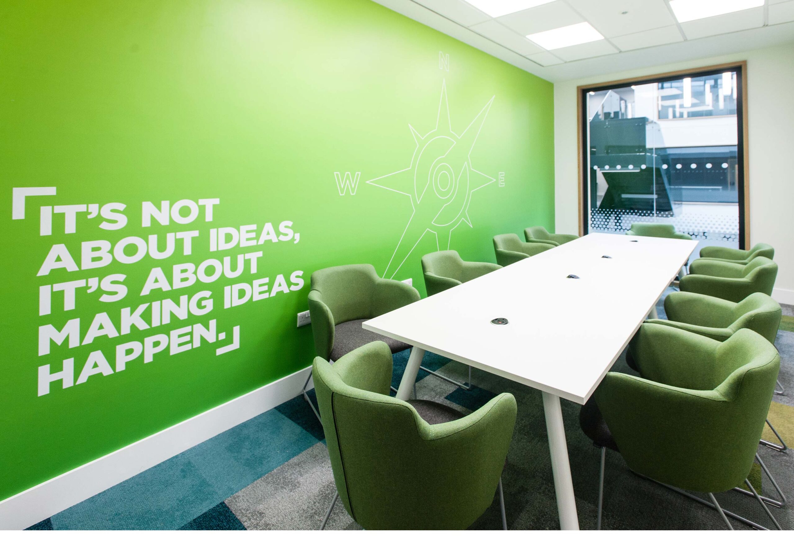 Room 6 meeting room in the growth hub Gloucester