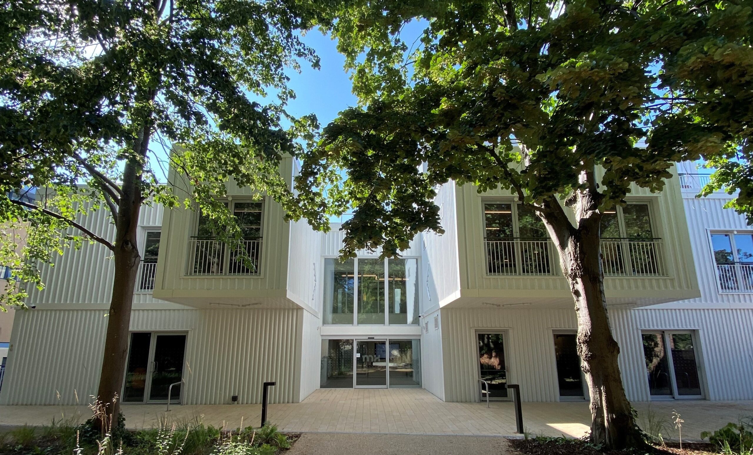 Outside front of the Growth Hub Cheltenham