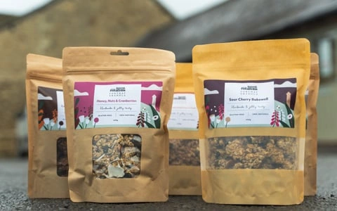 Selection of forthay granola packs